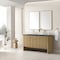 James Martin Vanities Hudson 60in Double Vanity, Light Natural Oak w/ 3 CM Charcoal Soapstone Top 435-V60D-LNO-3CSP - alternate 7
